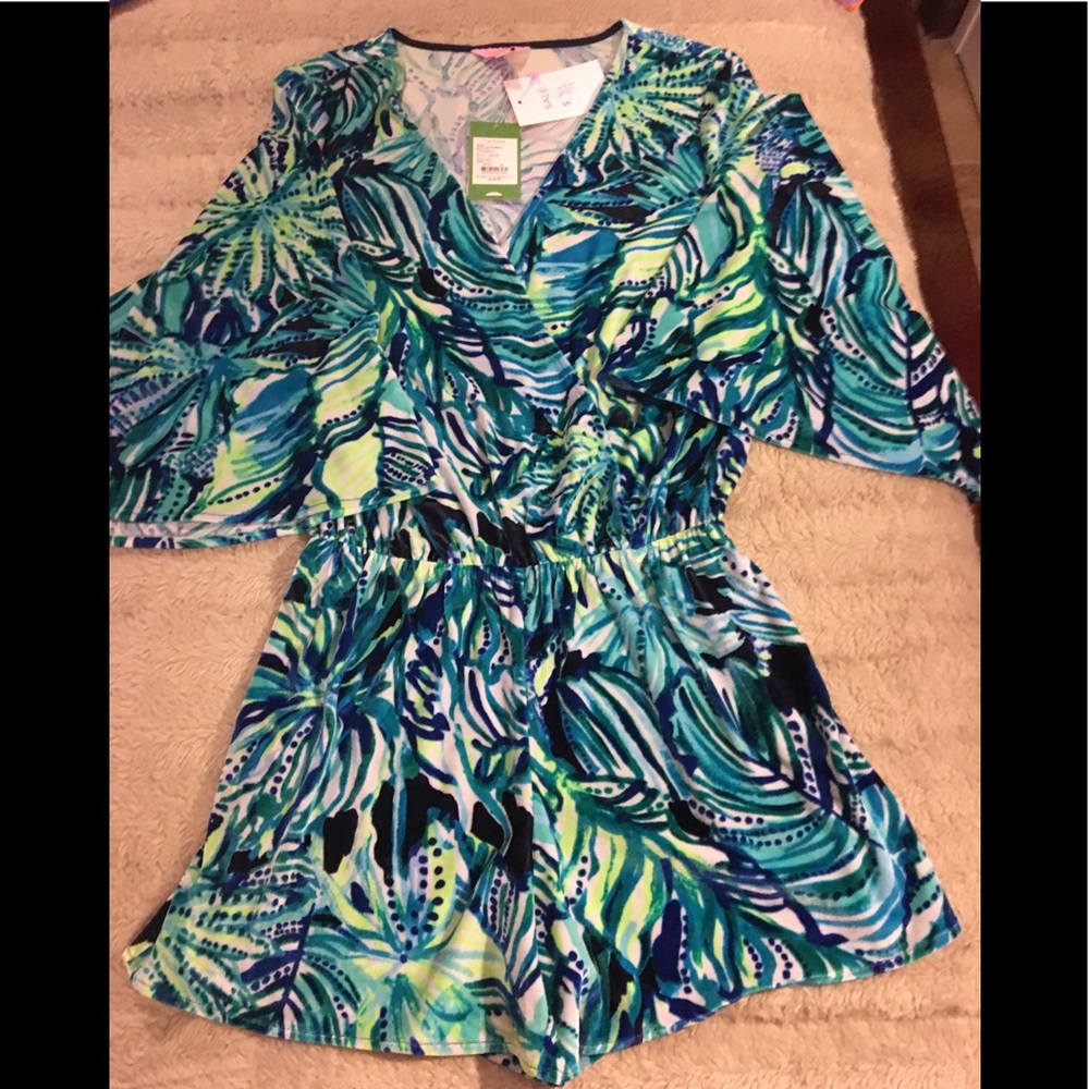 NWT Viviana Romper Armadilly Dally print